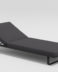 "HACIENDA" carbon anthracite Шезлонг пляжный