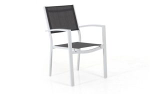 "Фото - Кресло из текстилена "Leone" белый/серый"