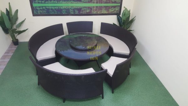 China dining set плетеная мебель круглые диваны