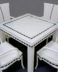 Aurora white cream 90+4 мебель плетеная белая обеденная