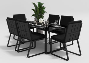 Садовая мебель "Voglie" 220 model 1 carbon black