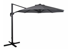 1480-73-07 Linz 300х300 антрацит серый Садовый зонт на боковой опоре