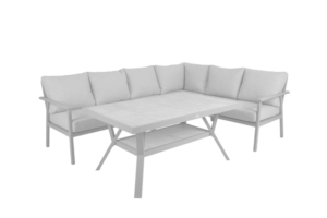 Садовая мебель "SAMVARO" white set 3 brafab