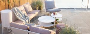 Blixt Lounge Brafab Алюминиевая мебель на террасу