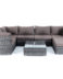 Плетеная мебель "Lungo" lounge grey / 4SIS | Brafabrika