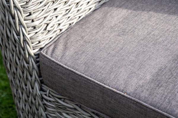 Cappuccino grey seat 4 Плетеная мебель цвет плетения и ткани (гиацинт)