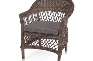 Сицилия плетеный стул из искусственного ротанга цвет коричневый