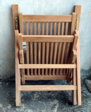 Кресло из тика Borneo, позиционное складное
