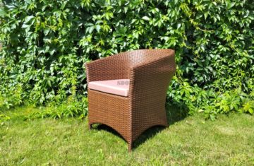 Octava brown LW Кресло плетеное