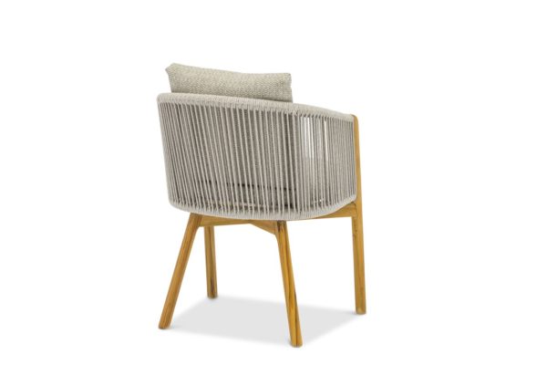 Avesta, комплект обеденной мебели серый песочный Кресло