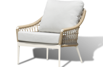 Венеция кресло из искусственного ротанга, цвет соломенный