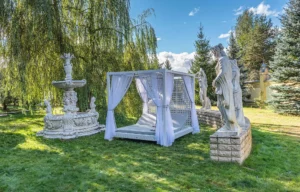 Кровать садовая "Pergola" (RAMMUS-волокно)