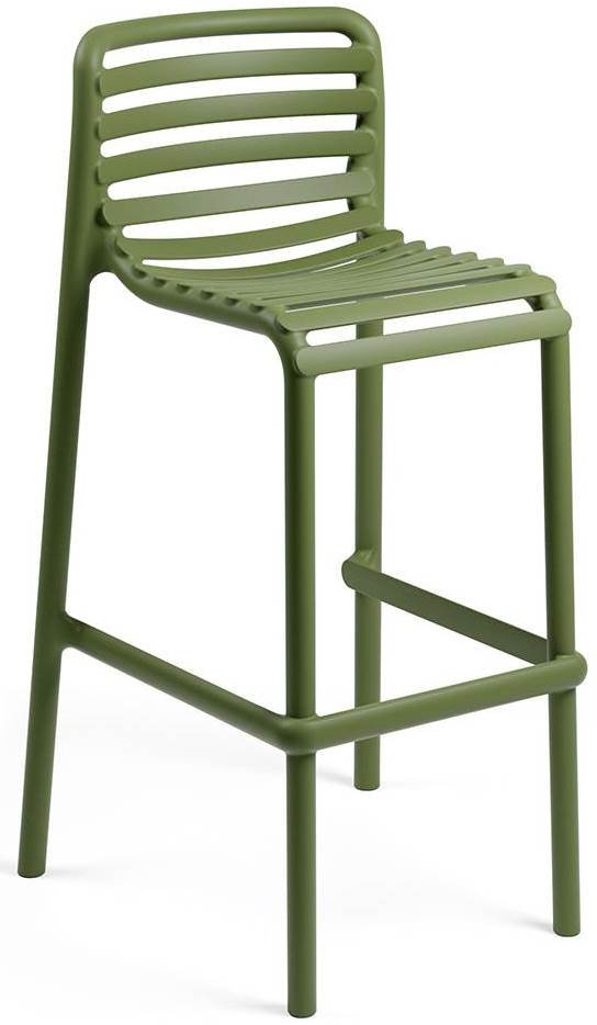 Стул барный пластиковый Doga Stool, агава Стул барный пластиковый Doga Stool, агава